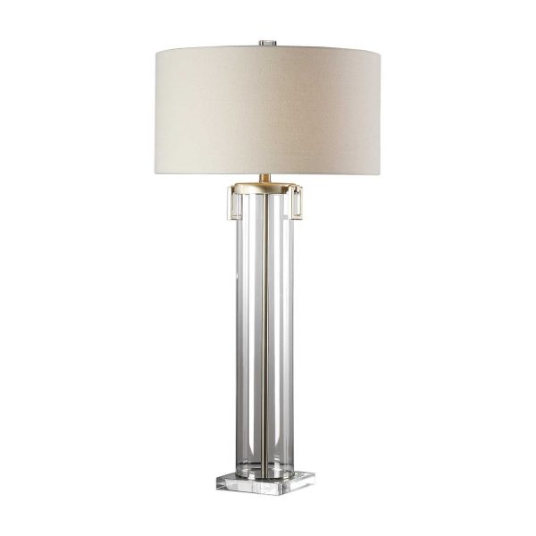 CRYSTAL BASE TABLE LAMP