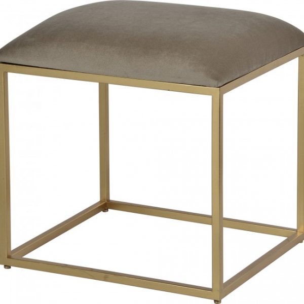 GOLD LEAF STOOL - Image 2