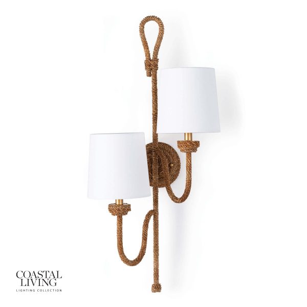 COASTAL DOUBLE SCONCE