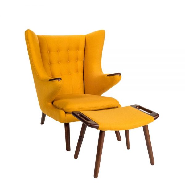 NOVEMBER CHAIR WITH OTTOMAN