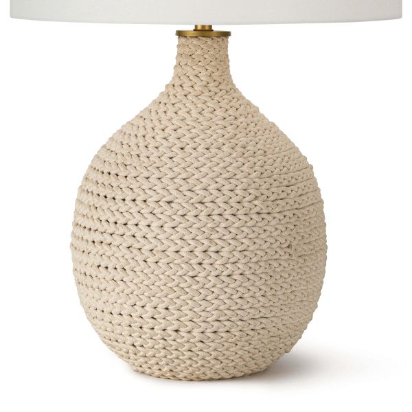 NATURAL ROPE TABLE LAMP - Image 2