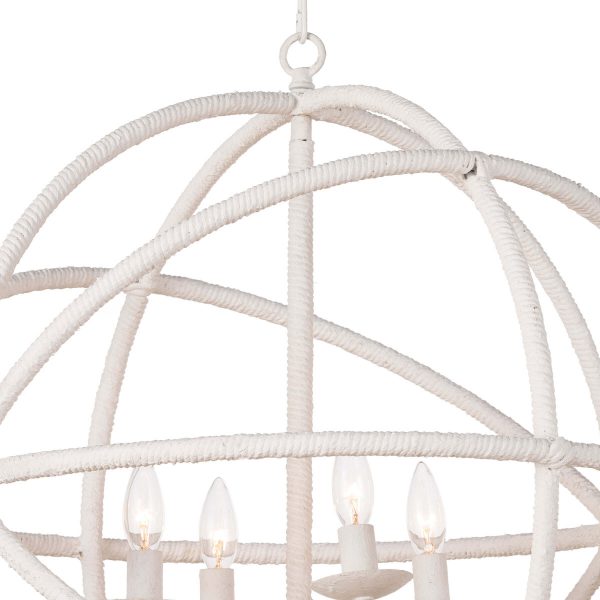 COASTAL ROPE CHANDELIER - Image 2