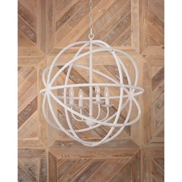 COASTAL ROPE CHANDELIER - Image 5