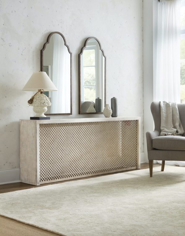 LINEN WRAPPED CONSOLE