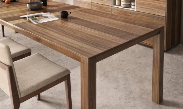 WESTCOTT SOLID WALNUT TABLE - Image 8