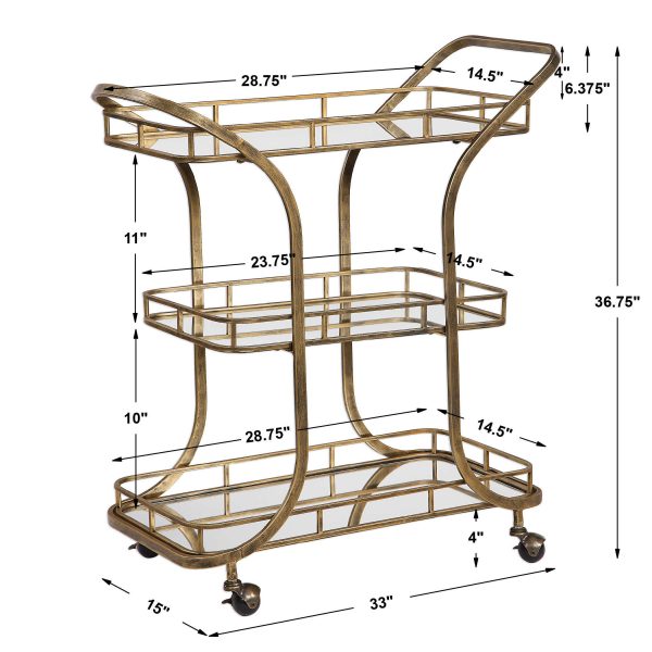 STASSO SERVING CART - Image 6