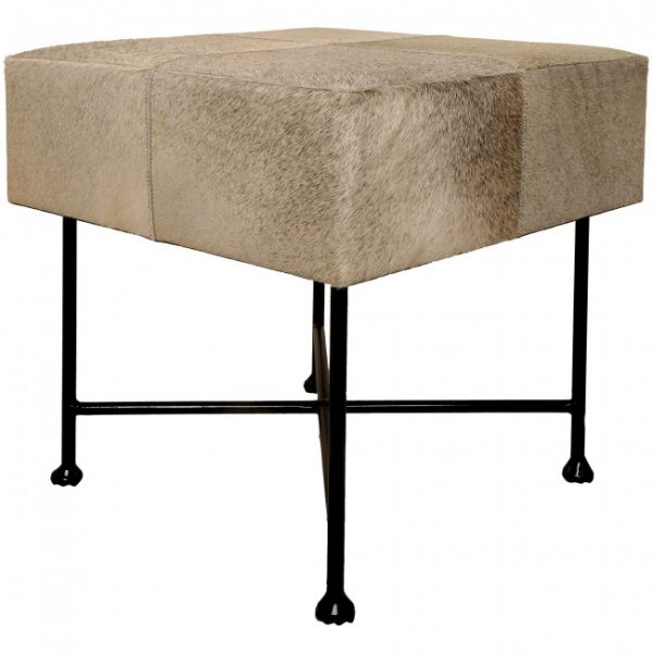 COWHIDE STOOL - Image 2