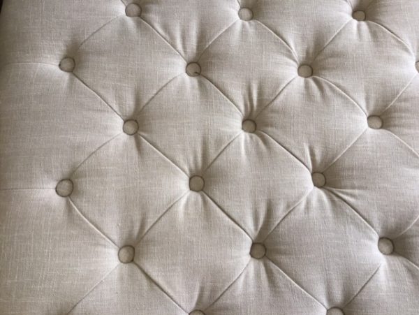 ROLLING TUFTED OTTOMAN - Image 3