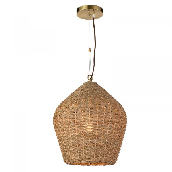 RATTAN PENDANT - NATURAL