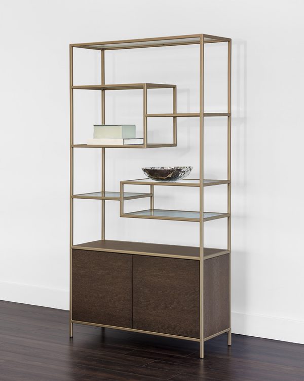 KATE GOLD BOOKSHELF - Image 2