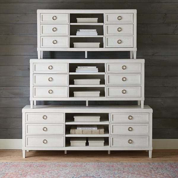 6 DRAWER CREDENZA-MEDIA BUFFET - Image 3