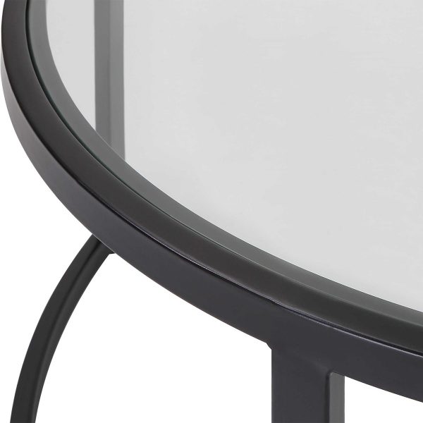 ANETTE NESTING TABLE - BLACK FINISH - Image 6