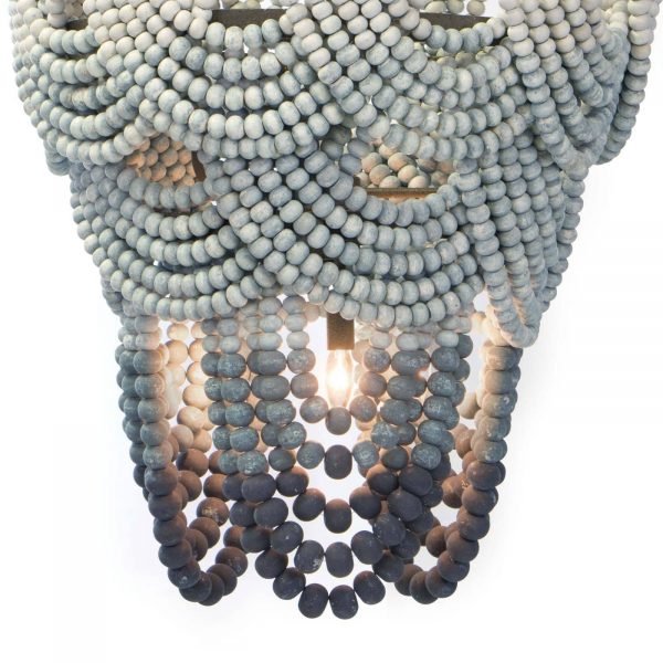 AMBER OMBRE BEADED CHANDELIER - Image 6