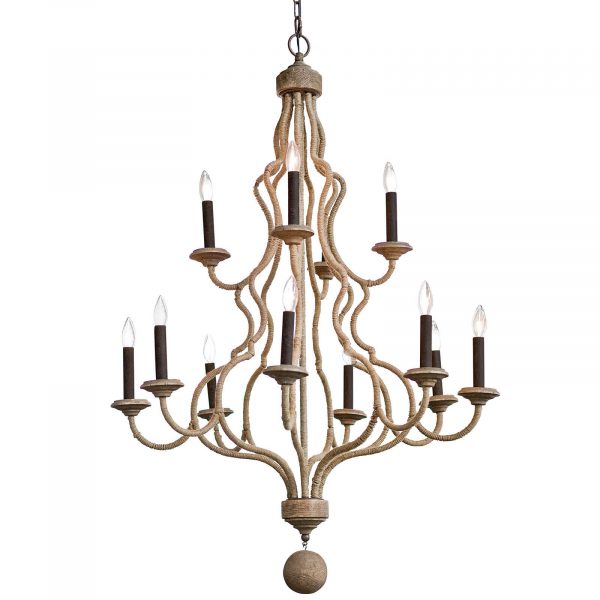 BEATRICE JUTE CHANDELIER - Image 2