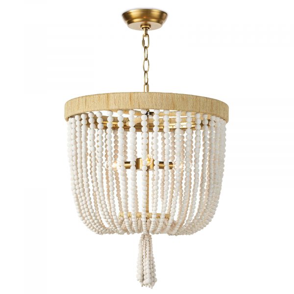 BEA WHITE CHANDELIER - Image 2