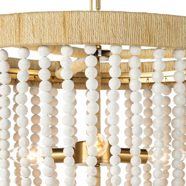 BEA WHITE CHANDELIER - Image 6