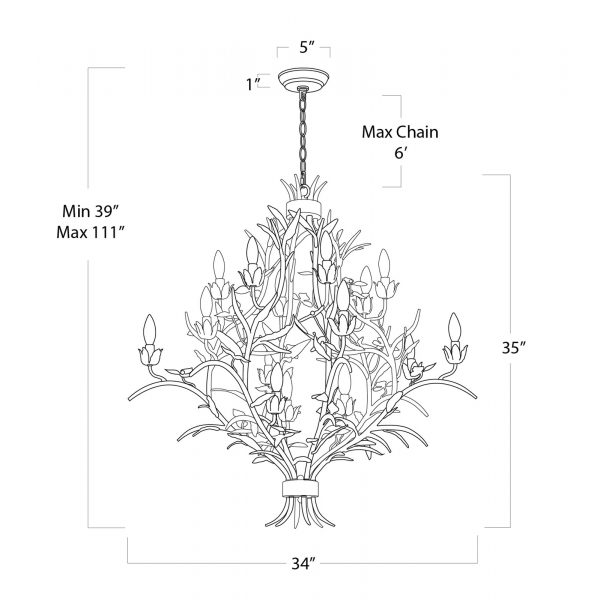 HENDRIX CHANDELIER - Image 7