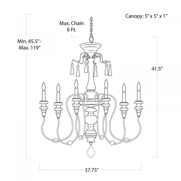 TATIANA CHANDELIER - Image 8