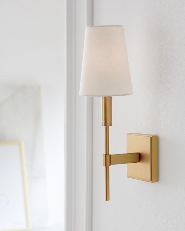 DAISY WALL SCONCE - BURNISHED BRASS - Image 3