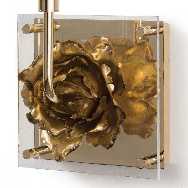 GOLD BLOSSOM SCONCE - Image 3