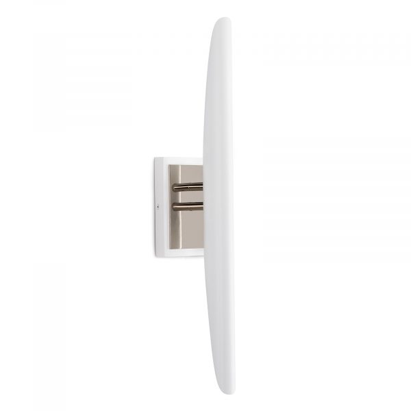 RUNE SCONCE - WHITE & POLISHED NICKEL - Image 2