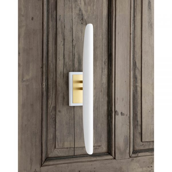 RUNE SCONCE - WHITE & BRASS - Image 3