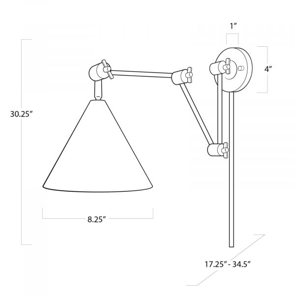 TASK SCONCE - BRASS FINISH - Image 6