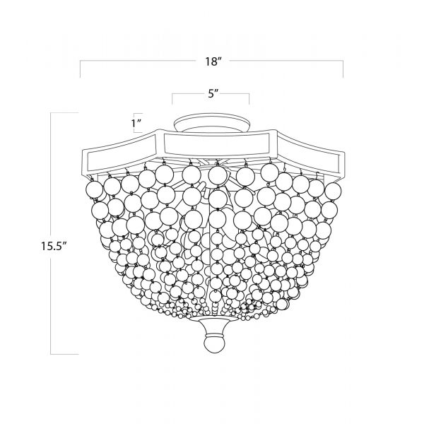 BETTY FLUSH MOUNT - Image 7